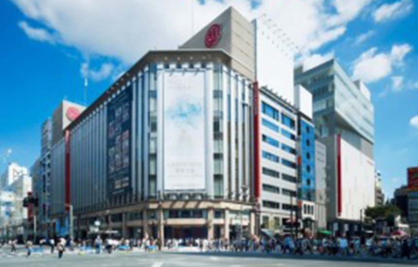 三越銀座店の外観