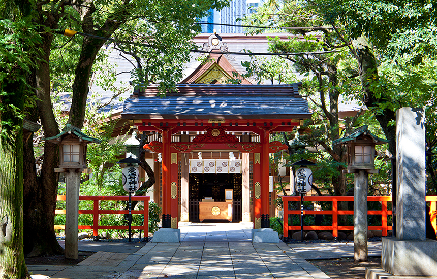 愛宕神社の外観