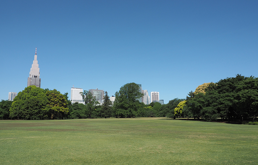 国民公園　新宿御苑の外観