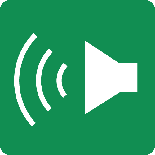 音声案内の有無